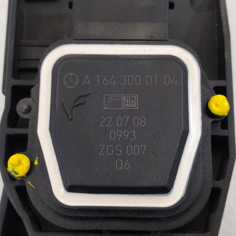 Recambio de potenciometro pedal para mercedes-benz clase m (w164) 280 cdi 4m edition 10 referencia OEM IAM A1643000104  