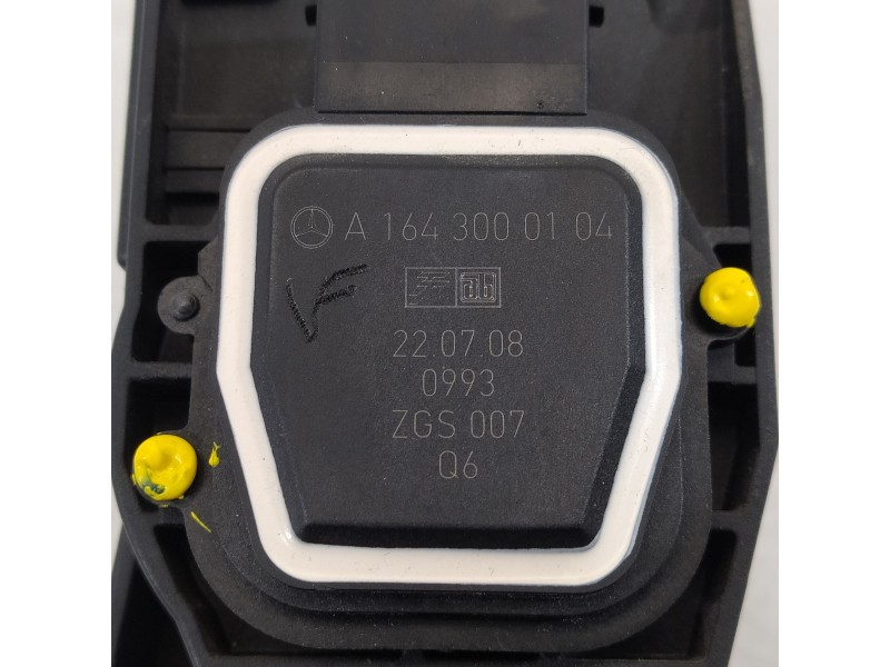 Recambio de potenciometro pedal para mercedes-benz clase m (w164) 280 cdi 4m edition 10 referencia OEM IAM A1643000104  