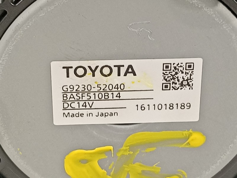 Recambio de ventilador calefaccion para toyota yaris hsd active referencia OEM IAM G923052040 BASF510B14 1611018189