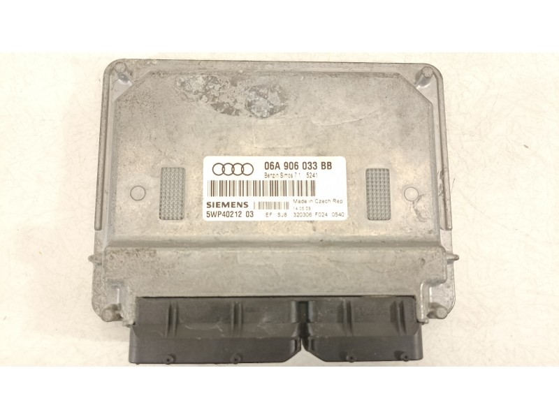 Recambio de centralita motor uce para audi a3 (8p) 1.6 ambiente referencia OEM IAM 06A906033BB  