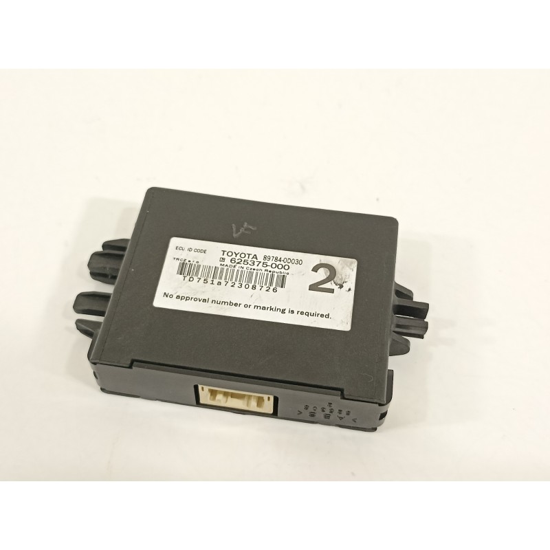 Recambio de centralita inmovilizador para toyota yaris hsd active referencia OEM IAM 897840D030 625375000 