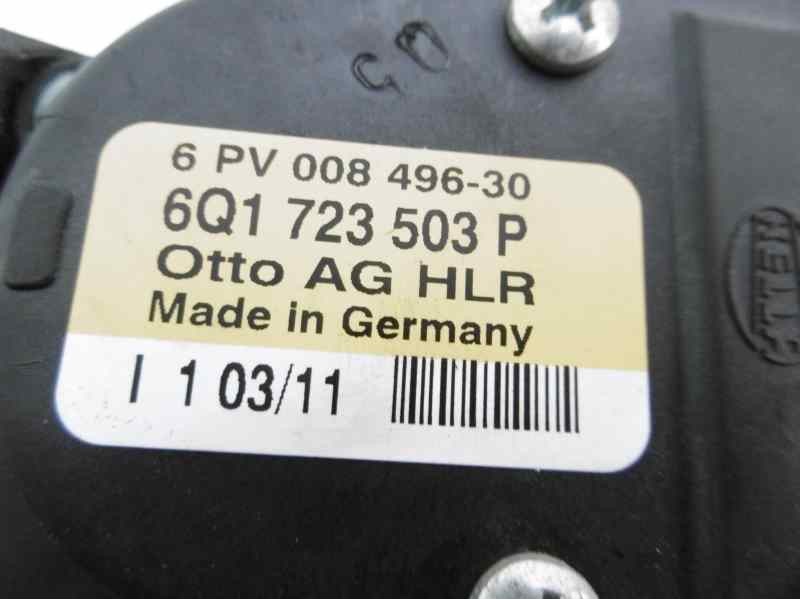 Recambio de potenciometro pedal para volkswagen polo (6r1) gti referencia OEM IAM 6Q1723503P  