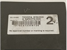 Recambio de centralita inmovilizador para toyota yaris hsd active referencia OEM IAM 897840D030 625375000  2