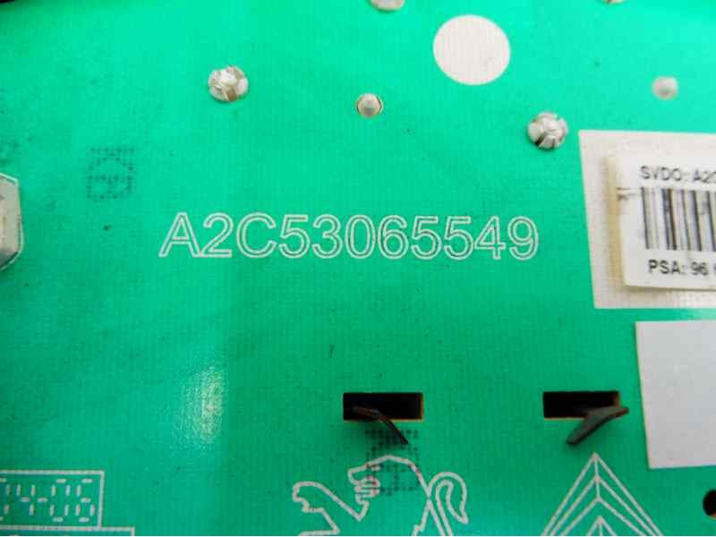 Recambio de cuadro instrumentos para peugeot 207 x-line referencia OEM IAM 9662904080 A2C53190333 