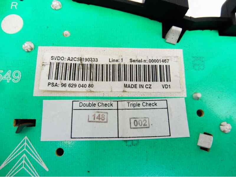 Recambio de cuadro instrumentos para peugeot 207 x-line referencia OEM IAM 9662904080 A2C53190333 
