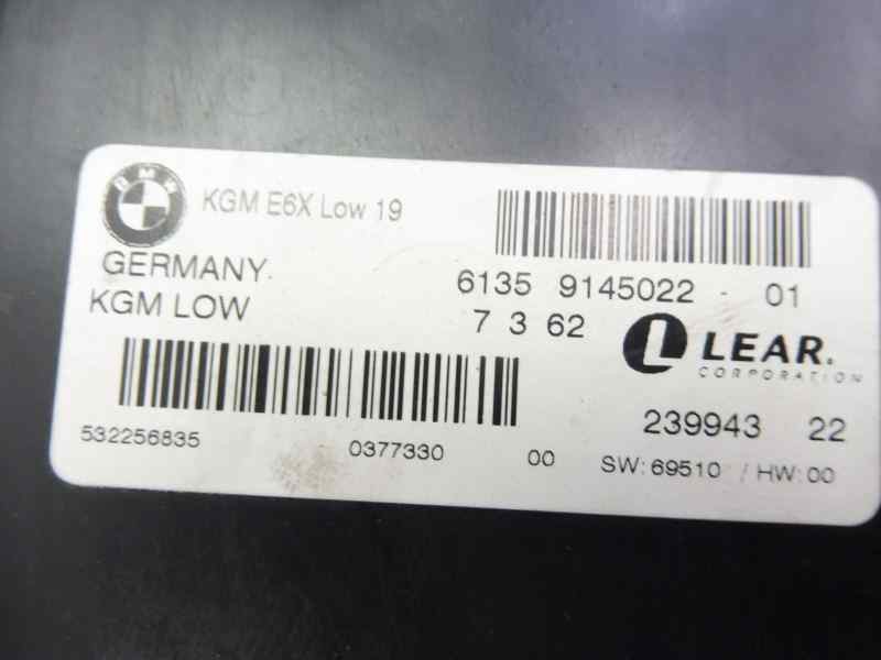 Recambio de modulo electronico para bmw serie 5 berlina (e60) 530xd referencia OEM IAM 61359145022  