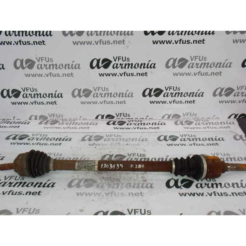 Recambio de transmision delantera derecha para peugeot 207 x-line referencia OEM IAM 9651040480  