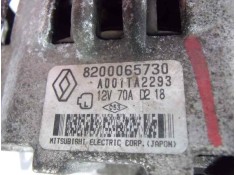 Recambio de alternador para renault twingo (co6) 1.2 alize referencia OEM IAM 8200065730 A001TA2293  2