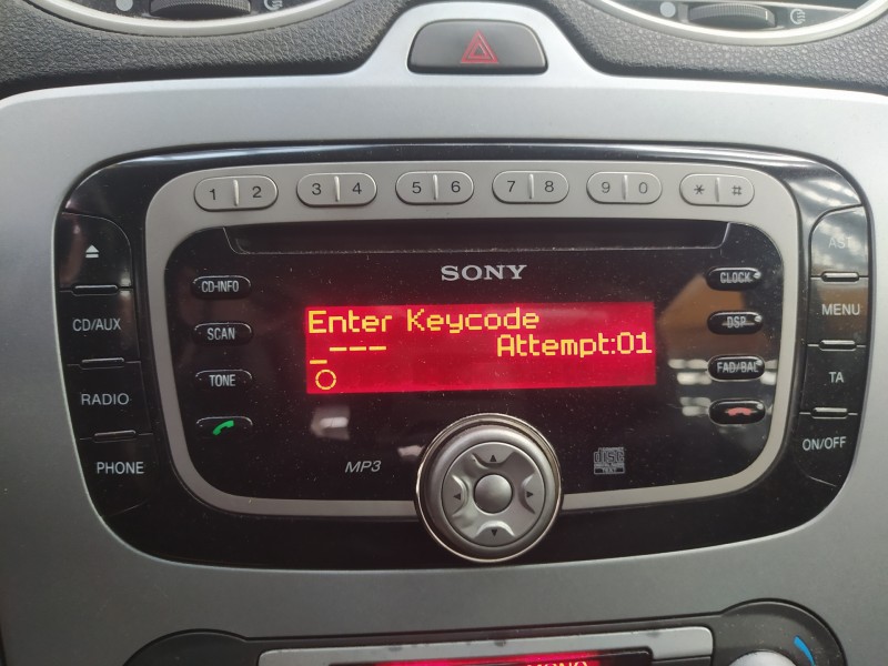 Recambio de sistema audio / radio cd para ford focus berlina (cap) ambiente (d) referencia OEM IAM VP6M2F18C821AG  