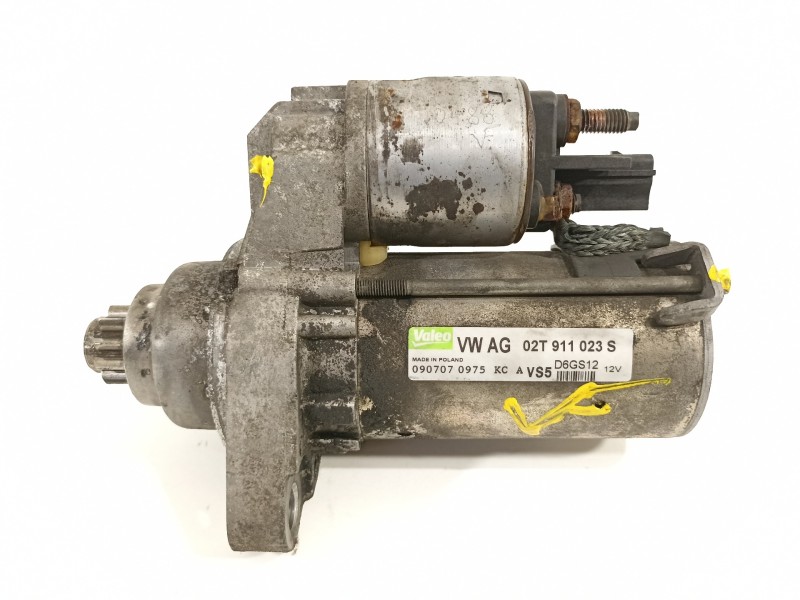 Recambio de motor arranque para volkswagen golf plus (5m1) highline referencia OEM IAM 02T911023S  