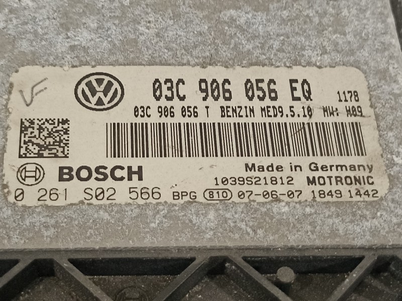 Recambio de centralita motor uce para volkswagen golf plus (5m1) highline referencia OEM IAM 03C906056EQ  