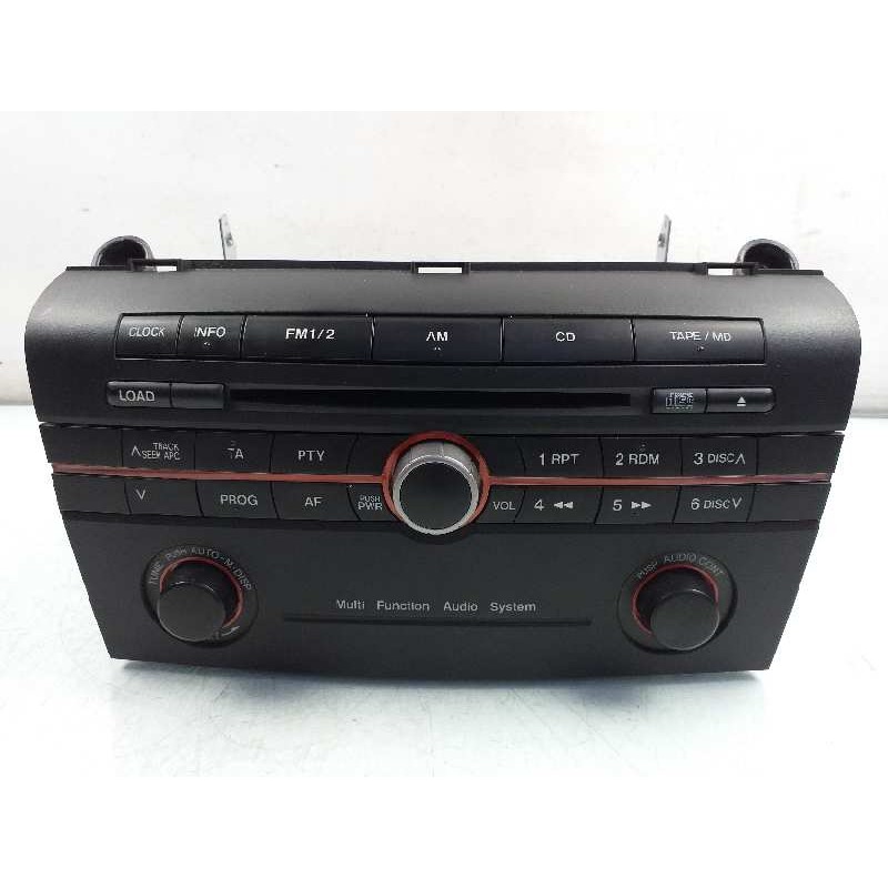 Recambio de sistema audio / radio cd para mazda 3 berlina (bk) 1.6 vvt active referencia OEM IAM BP4M66950A  