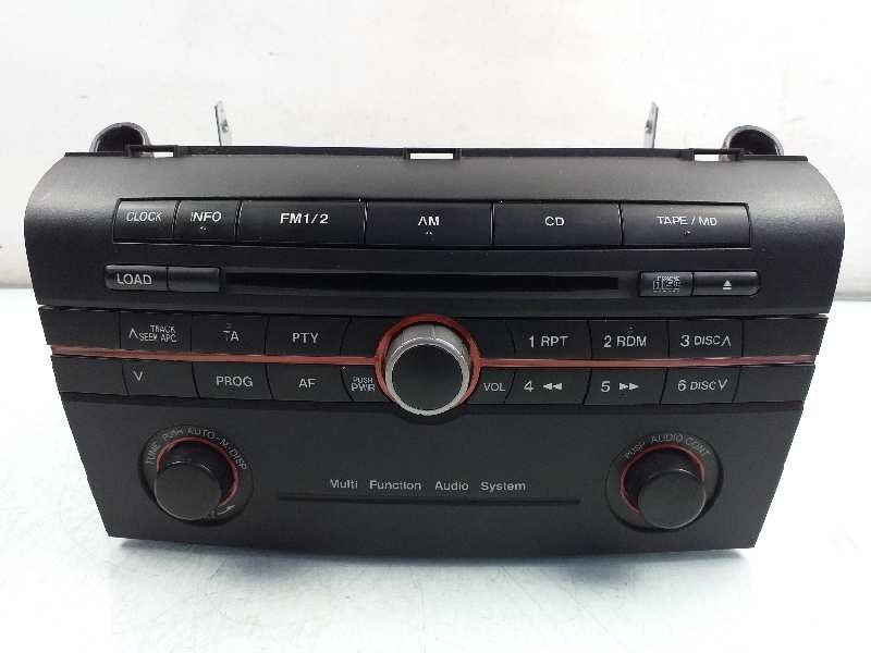 Recambio de sistema audio / radio cd para mazda 3 berlina (bk) 1.6 vvt active referencia OEM IAM BP4M66950A  