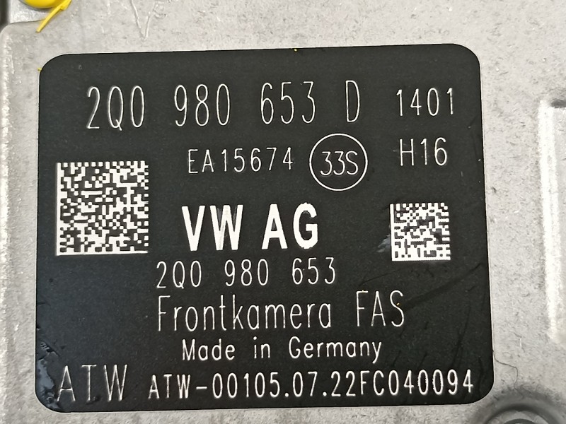 Recambio de camara para seat arona xperience referencia OEM IAM 2Q0980653D  