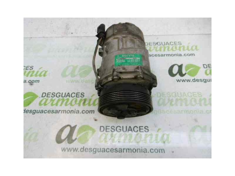 Recambio de compresor aire acondicionado para seat toledo (1m2) signo referencia OEM IAM 1J0820803F SD7V16 