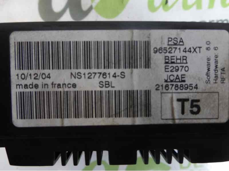 Recambio de mando climatizador para peugeot 307 break / sw (s1) break xs referencia OEM IAM 96527144XT  