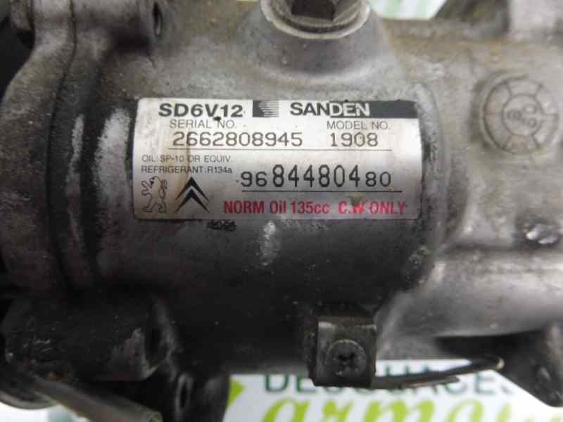 Recambio de compresor aire acondicionado para citroën c2 furio referencia OEM IAM 9684480480  