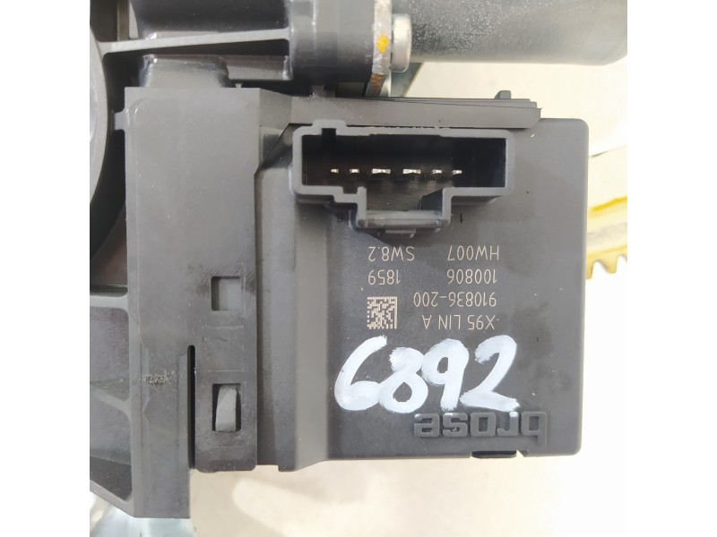 Recambio de elevalunas trasero derecho para renault scenic iii emotion referencia OEM IAM 827303178R  