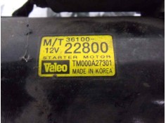 Recambio de motor arranque para hyundai accent (lc) gl 4p referencia OEM IAM 3610022800 TM000A27301  2