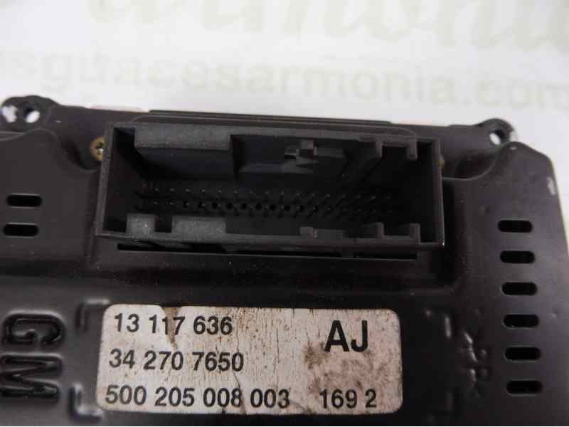 Recambio de pantalla multifuncion para opel vectra c berlina club referencia OEM IAM 13117636 342707650 500205008003