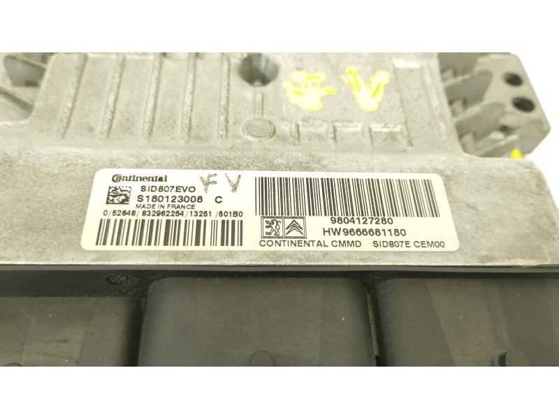 Recambio de centralita motor uce para citroën c4 picasso intensive referencia OEM IAM 9804127280 9666681180 S180123008