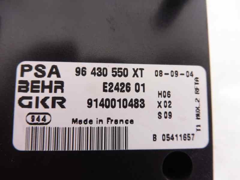 Recambio de mando climatizador para peugeot 206 berlina xt referencia OEM IAM 96430550XT  