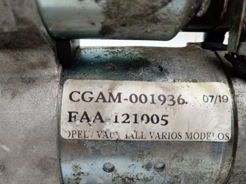 Recambio de motor arranque para opel astra j lim. cosmo referencia OEM IAM 8980147432 CGAM001936 