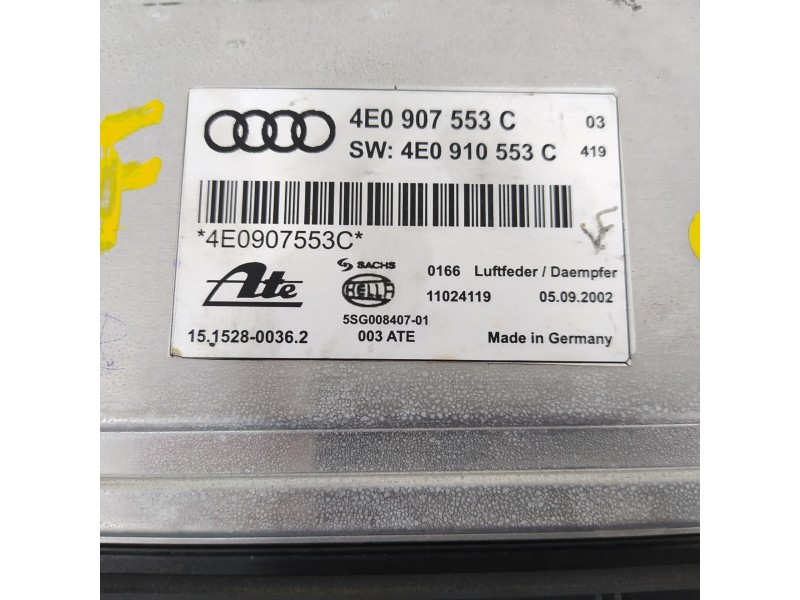 Recambio de centralita suspension para audi a8 (4e2) 4.2 quattro l referencia OEM IAM 4E0907553C 4E0910553C 15152800362