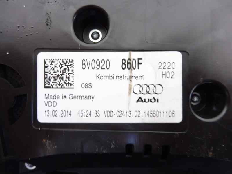 Recambio de cuadro instrumentos para audi a3 sportback (8va) attraction referencia OEM IAM 8V0920860F  