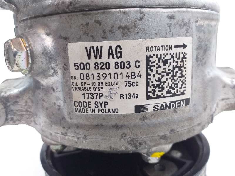 Recambio de compresor aire acondicionado para audi a3 sportback (8va) attraction referencia OEM IAM 5Q0820803C  