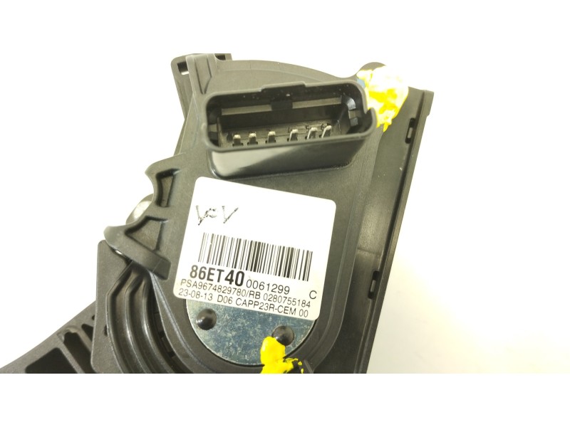 Recambio de potenciometro pedal para citroën c4 picasso intensive referencia OEM IAM 9674829780 86ET400061299 