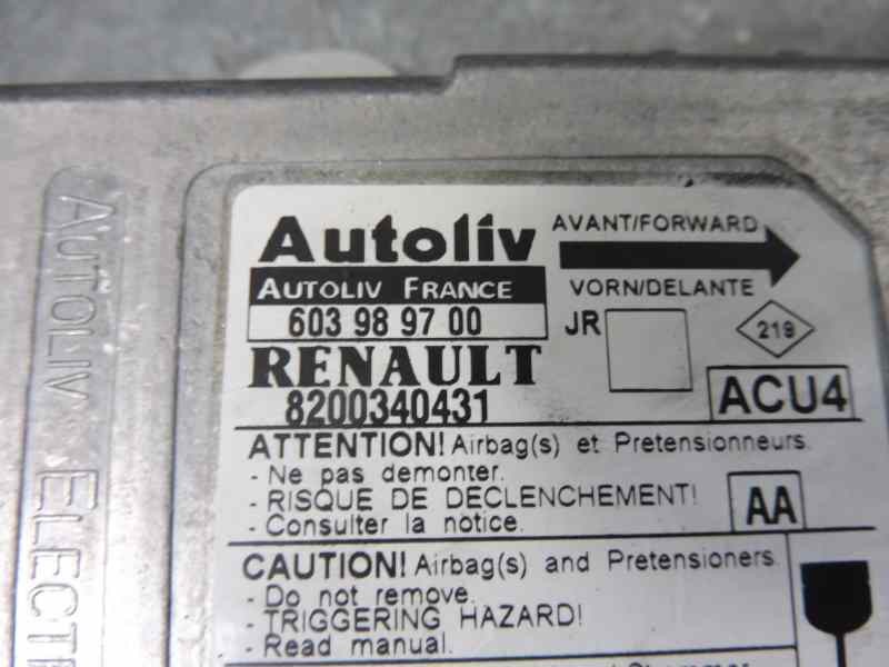 Recambio de kit airbag para renault scenic ii confort dynamique referencia OEM IAM 8200340431 8200310287 
