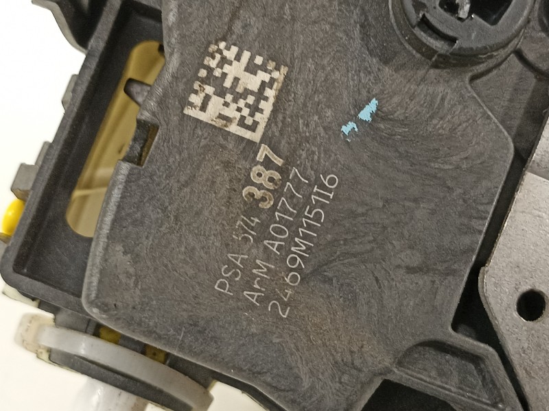 Recambio de cerradura puerta delantera derecha para citroën c5 berlina premier referencia OEM IAM 9800618480  574387