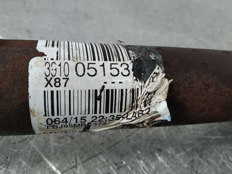 Recambio de transmision delantera derecha para renault captur zen referencia OEM IAM 391005153R  