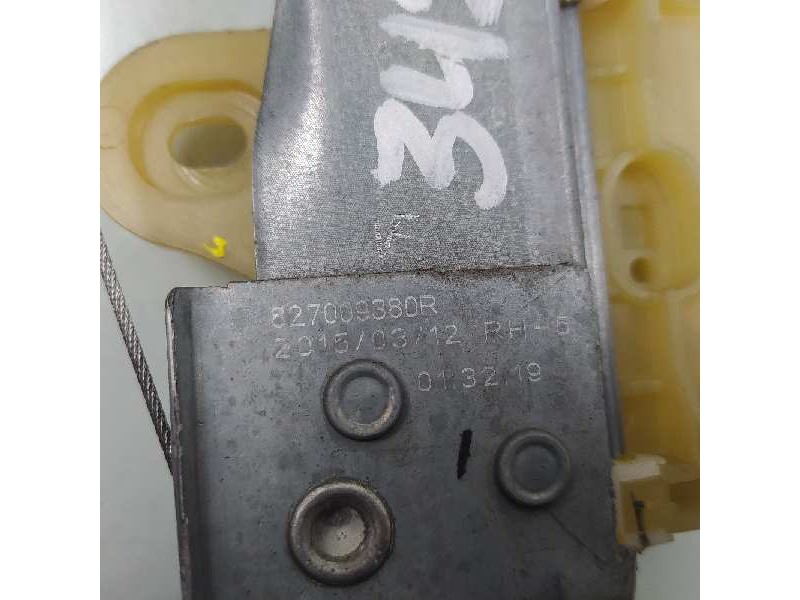 Recambio de elevalunas trasero derecho para renault captur zen referencia OEM IAM 827009380R  