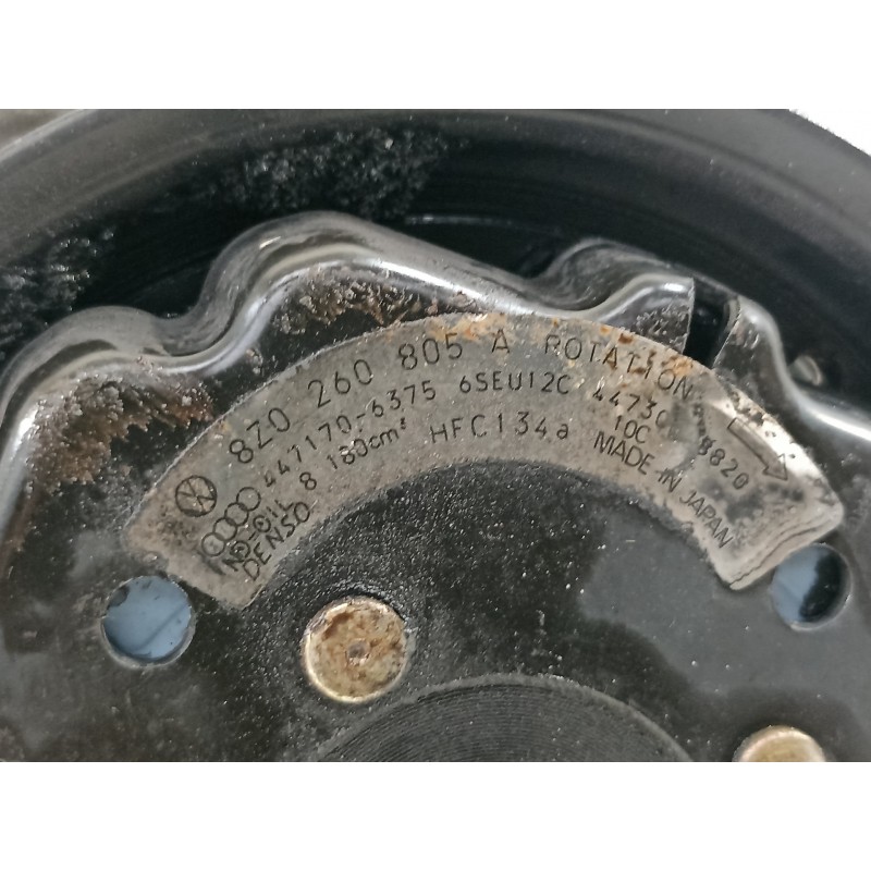 Recambio de compresor aire acondicionado para audi a2 (8z) 1.4 tdi (55kw) referencia OEM IAM 4472208195 6SEU12C 