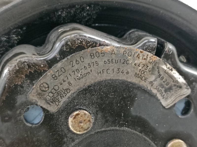 Recambio de compresor aire acondicionado para audi a2 (8z) 1.4 tdi (55kw) referencia OEM IAM 4472208195 6SEU12C 
