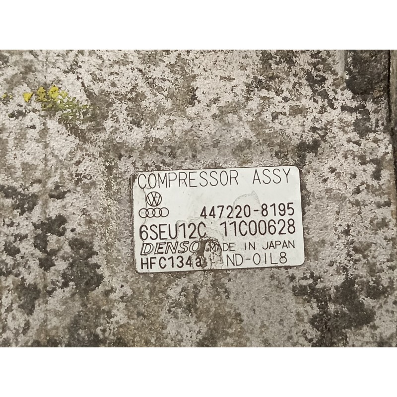 Recambio de compresor aire acondicionado para audi a2 (8z) 1.4 tdi (55kw) referencia OEM IAM 4472208195 6SEU12C 