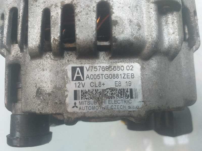 Recambio de alternador para peugeot 207 confort referencia OEM IAM V757695680  