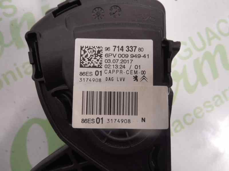 Recambio de potenciometro pedal para citroën c-elysée seduction referencia OEM IAM 9671433780  