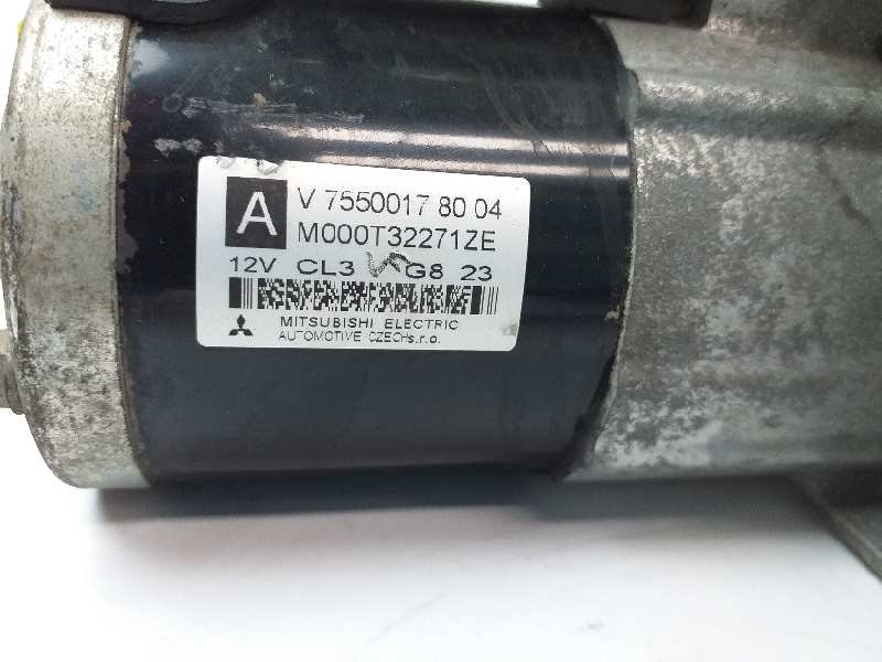 Recambio de motor arranque para peugeot 207 confort referencia OEM IAM 755001780 M000T32271 V755001780