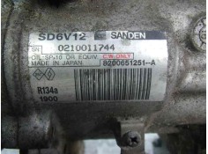 Recambio de compresor aire acondicionado para nissan micra (k12e) acenta referencia OEM IAM 8200651251A 0210011744 SD6V12 2
