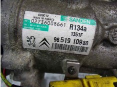 Recambio de compresor aire acondicionado para peugeot 307 berlina (s2) xs referencia OEM IAM 9651910980 02736008661  2