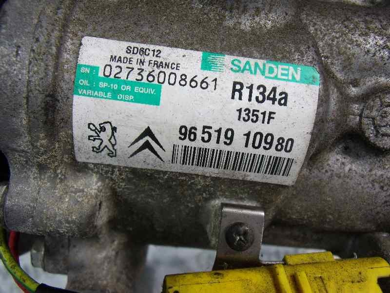 Recambio de compresor aire acondicionado para peugeot 307 berlina (s2) xs referencia OEM IAM 9651910980 02736008661 
