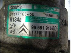 Recambio de compresor aire acondicionado para citroën c2 sx referencia OEM IAM 9655191680 04347105460  2