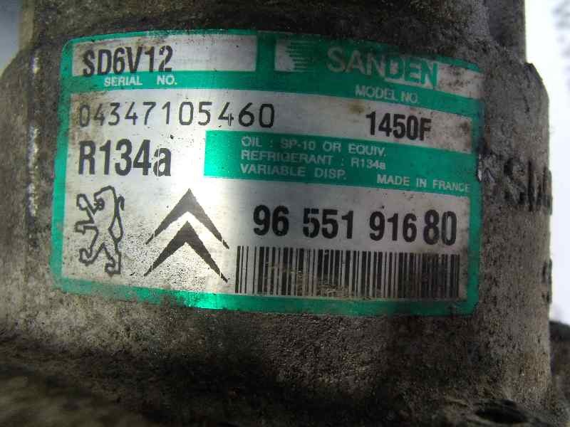 Recambio de compresor aire acondicionado para citroën c2 sx referencia OEM IAM 9655191680 04347105460 
