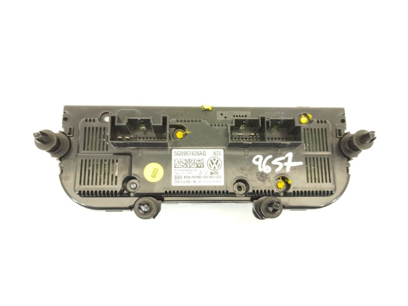 Recambio de mando climatizador para volkswagen touran (5t1) advance bmt referencia OEM IAM 5G0907426AQ 5HB012665 