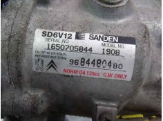 Recambio de compresor aire acondicionado para citroën berlingo 1.6 hdi 75 x familiar referencia OEM IAM 9684480480   2