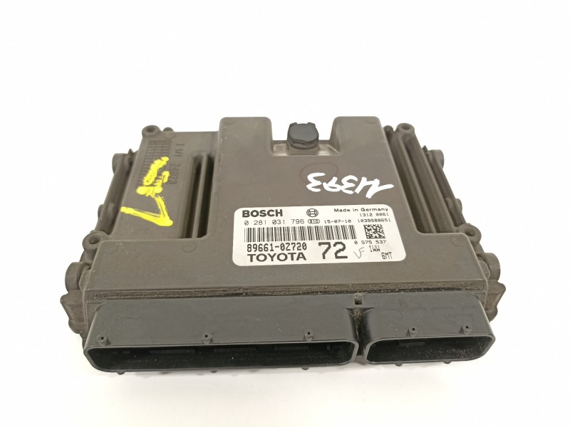 Recambio de centralita motor uce para toyota auris active referencia OEM IAM 896610Z720 0281031796 