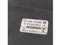 Recambio de faro antiniebla derecho para volkswagen touran (5t1) advance bmt referencia OEM IAM 5TA941662   2
